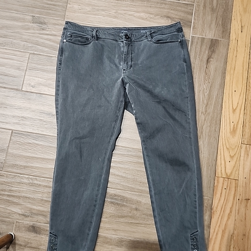 J.Jill Denim Authentic Fit Slim Ankle Size 14P Jeans